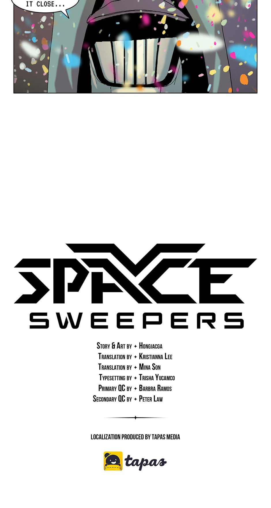 Read Space Sweepers chapter 21 image 1 on Lezhin