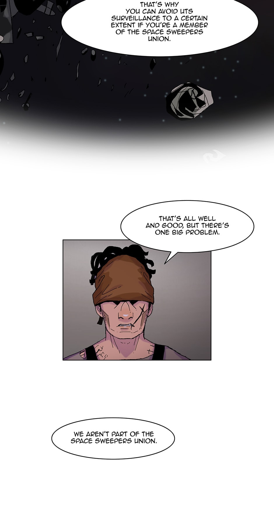 Read Space Sweepers chapter 22 image 24 on Lezhin