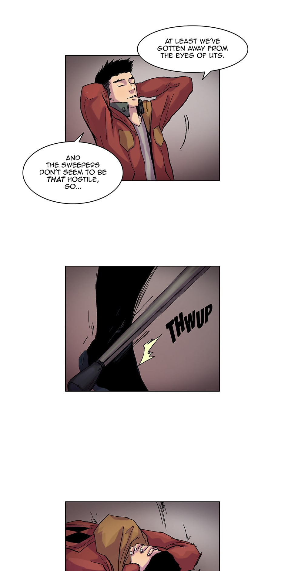 Read Space Sweepers chapter 23 image 1 on Lezhin