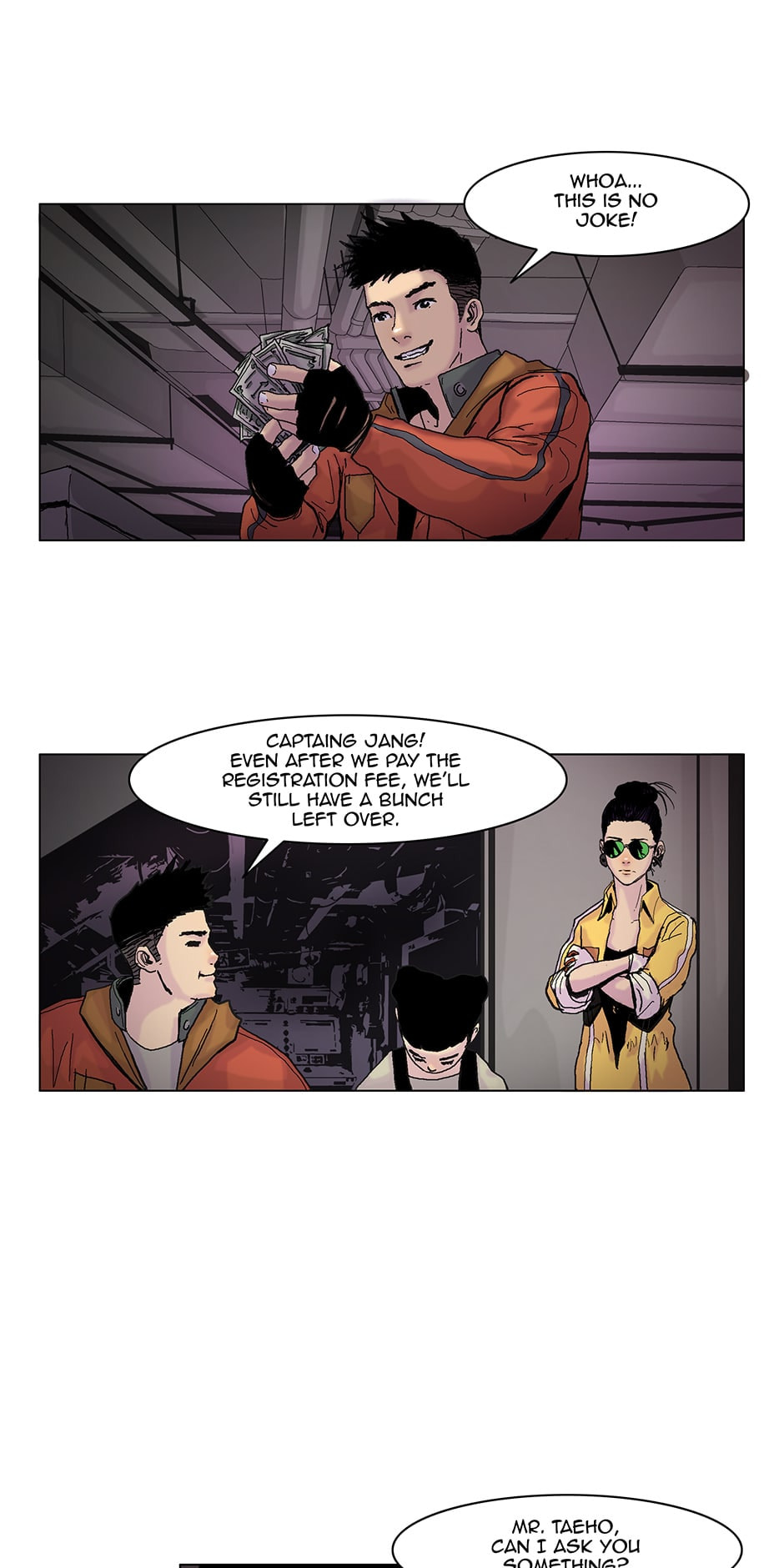 Read Space Sweepers chapter 23 image 34 on Lezhin