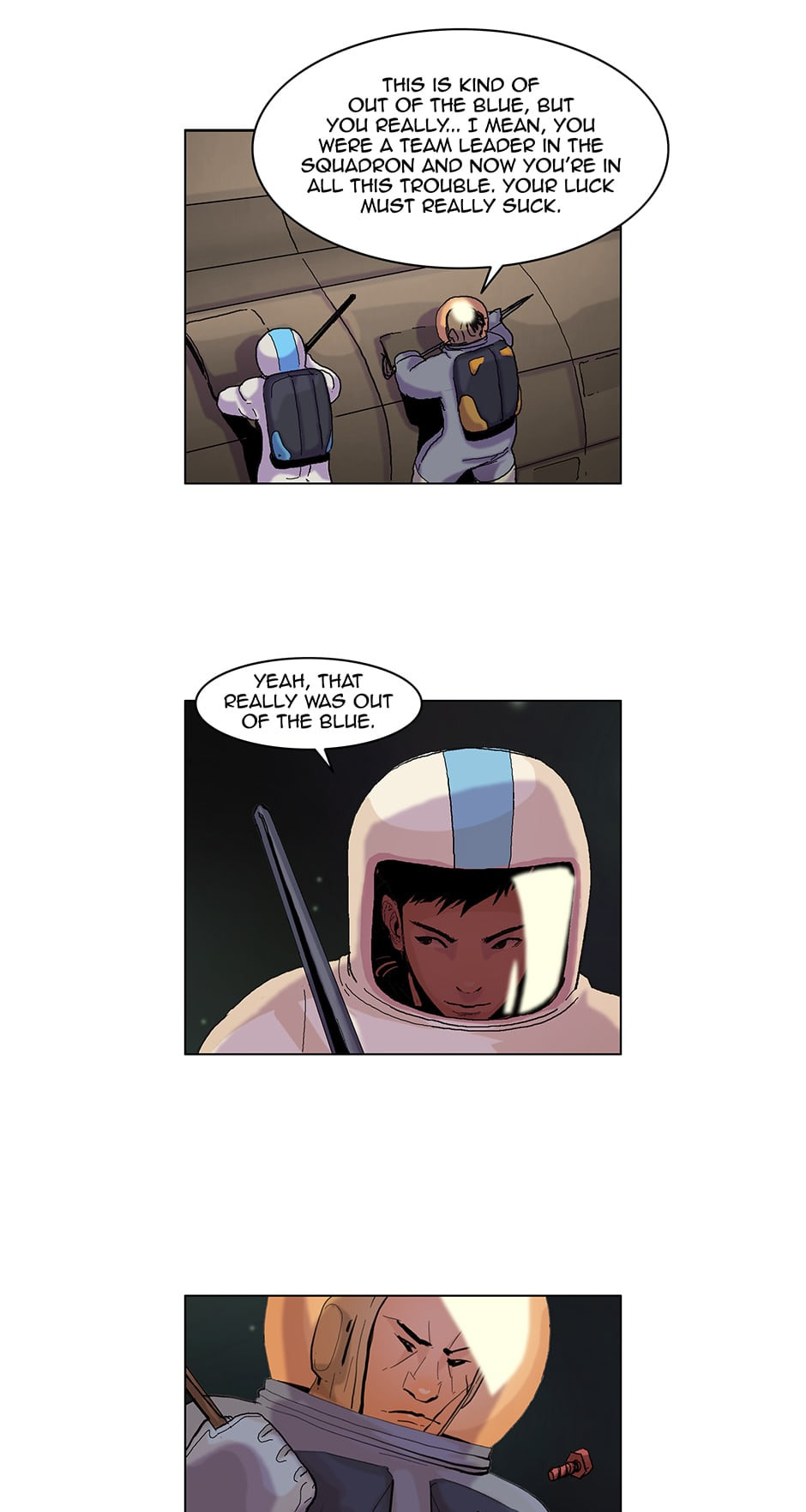 Read Space Sweepers chapter 24 image 12 on Lezhin