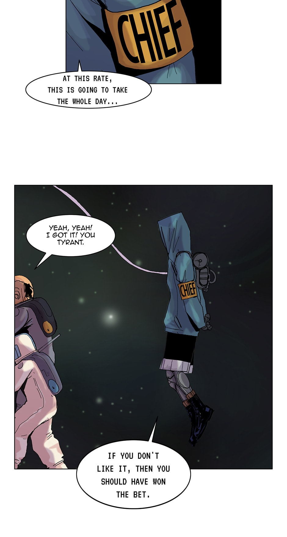 Read Space Sweepers chapter 24 image 15 on Lezhin