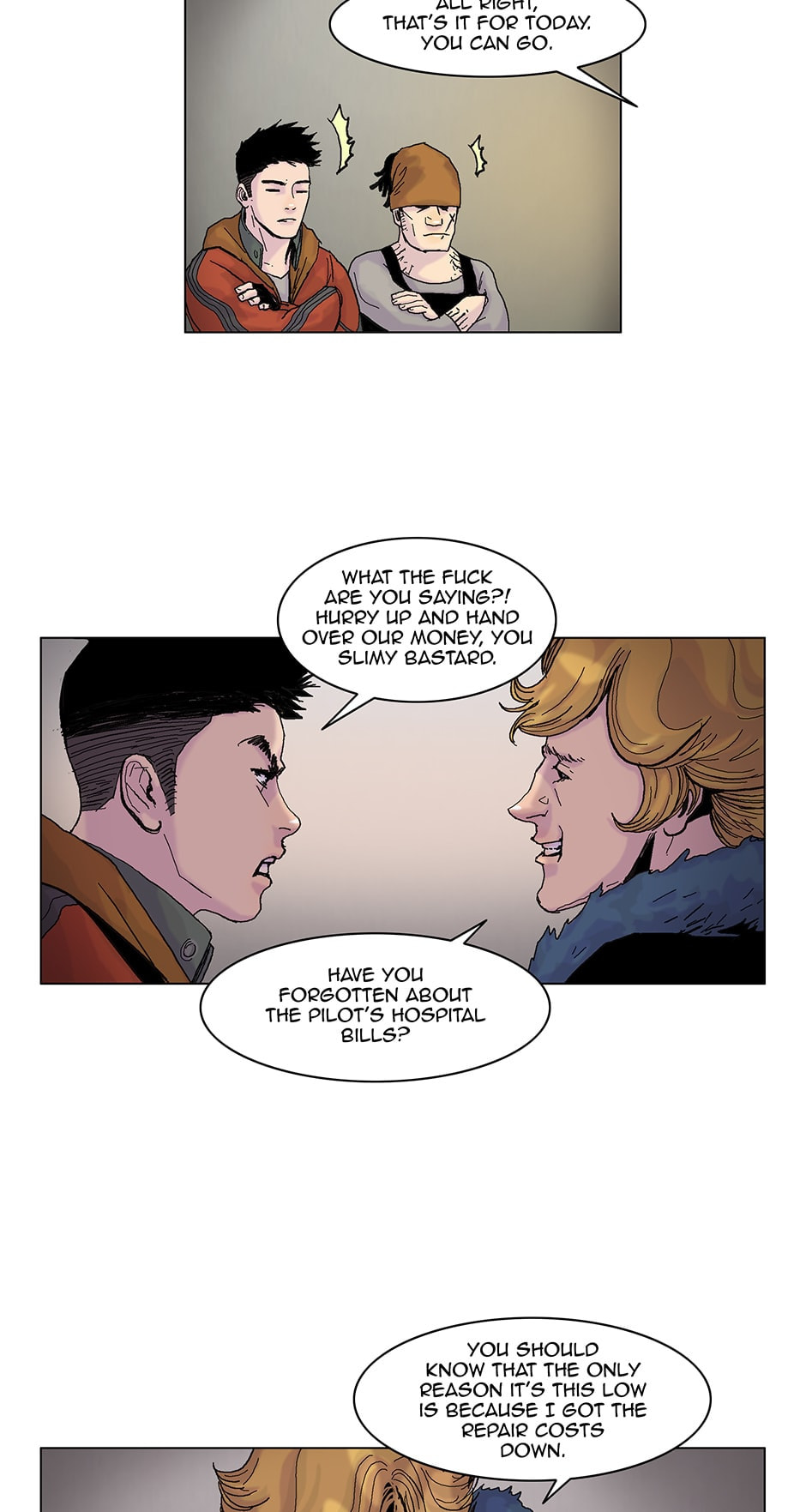 Read Space Sweepers chapter 24 image 28 on Lezhin