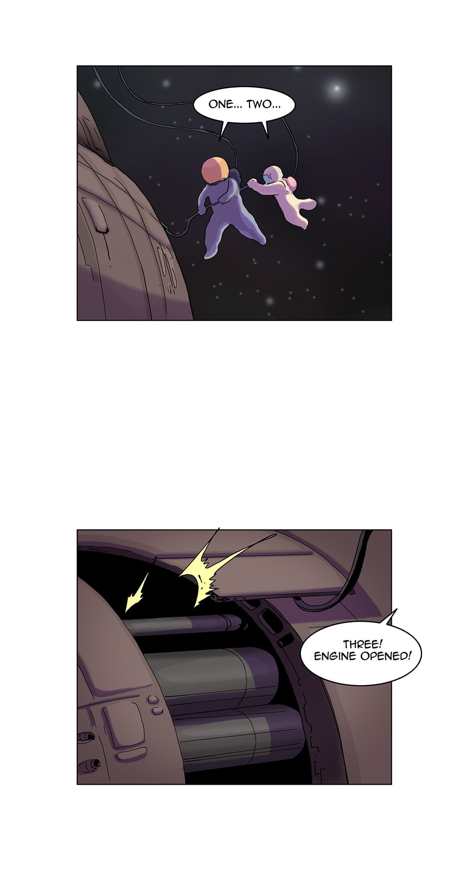 Read Space Sweepers chapter 25 image 19 on Lezhin