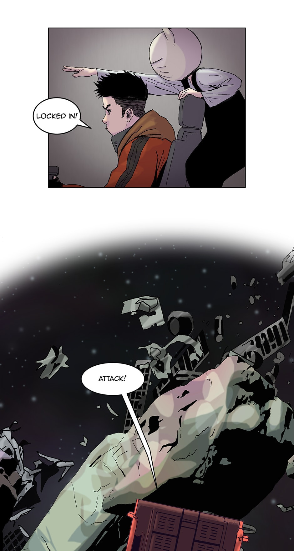 Read Space Sweepers chapter 25 image 8 on Lezhin