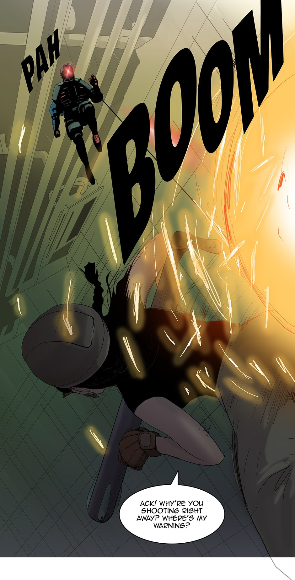 Read Space Sweepers chapter 3 image 16 on Lezhin