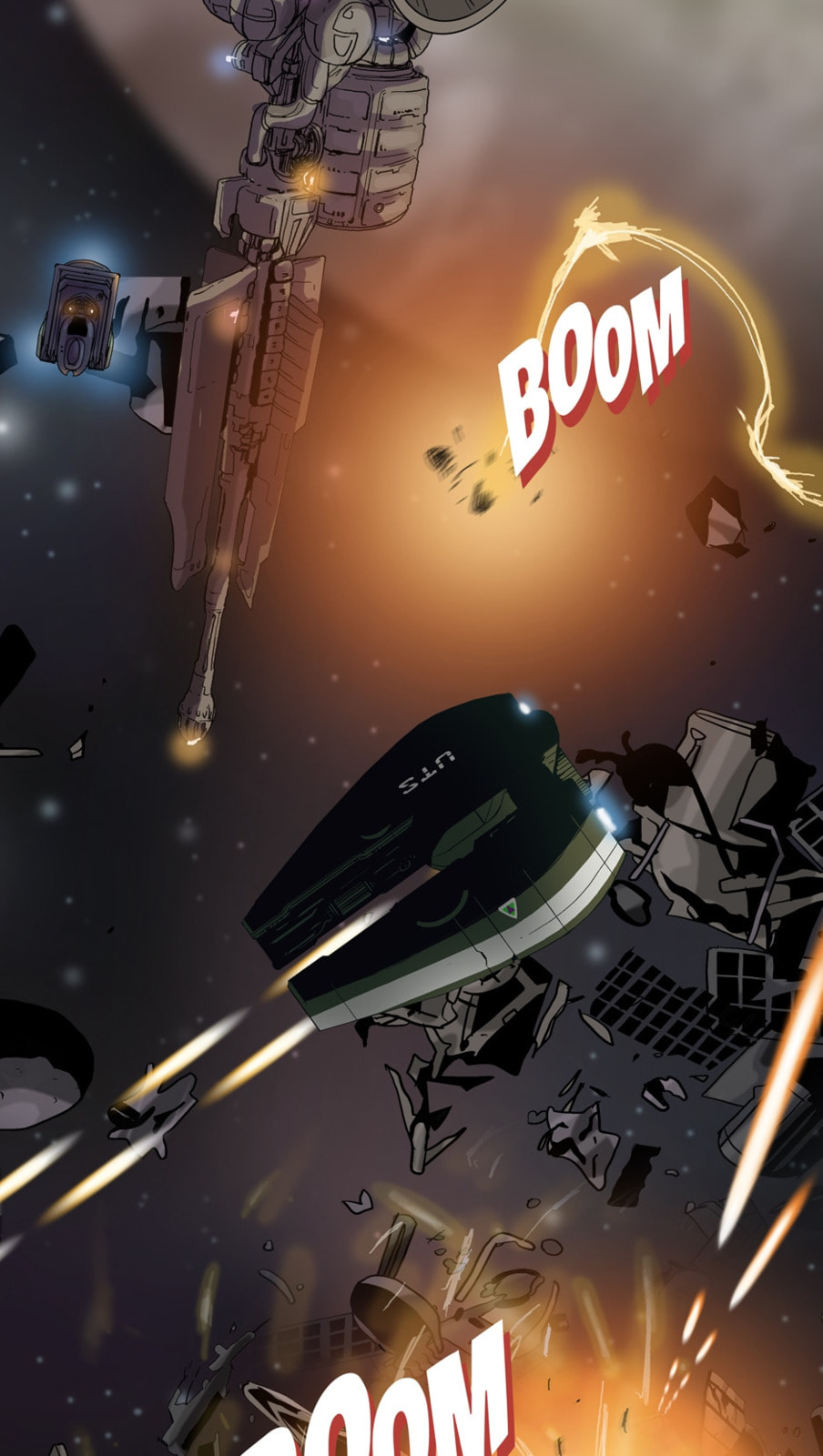 Read Space Sweepers chapter 37 image 8 on Lezhin