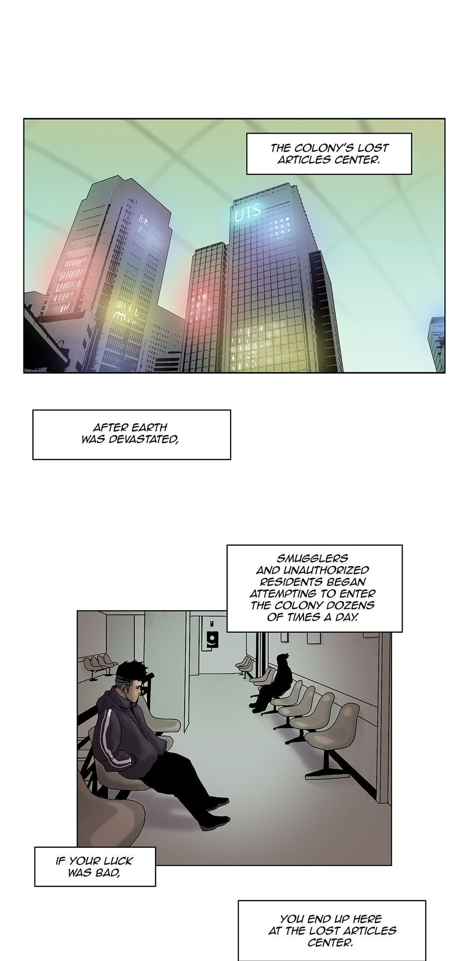 Read Space Sweepers chapter 5 image 38 on Lezhin