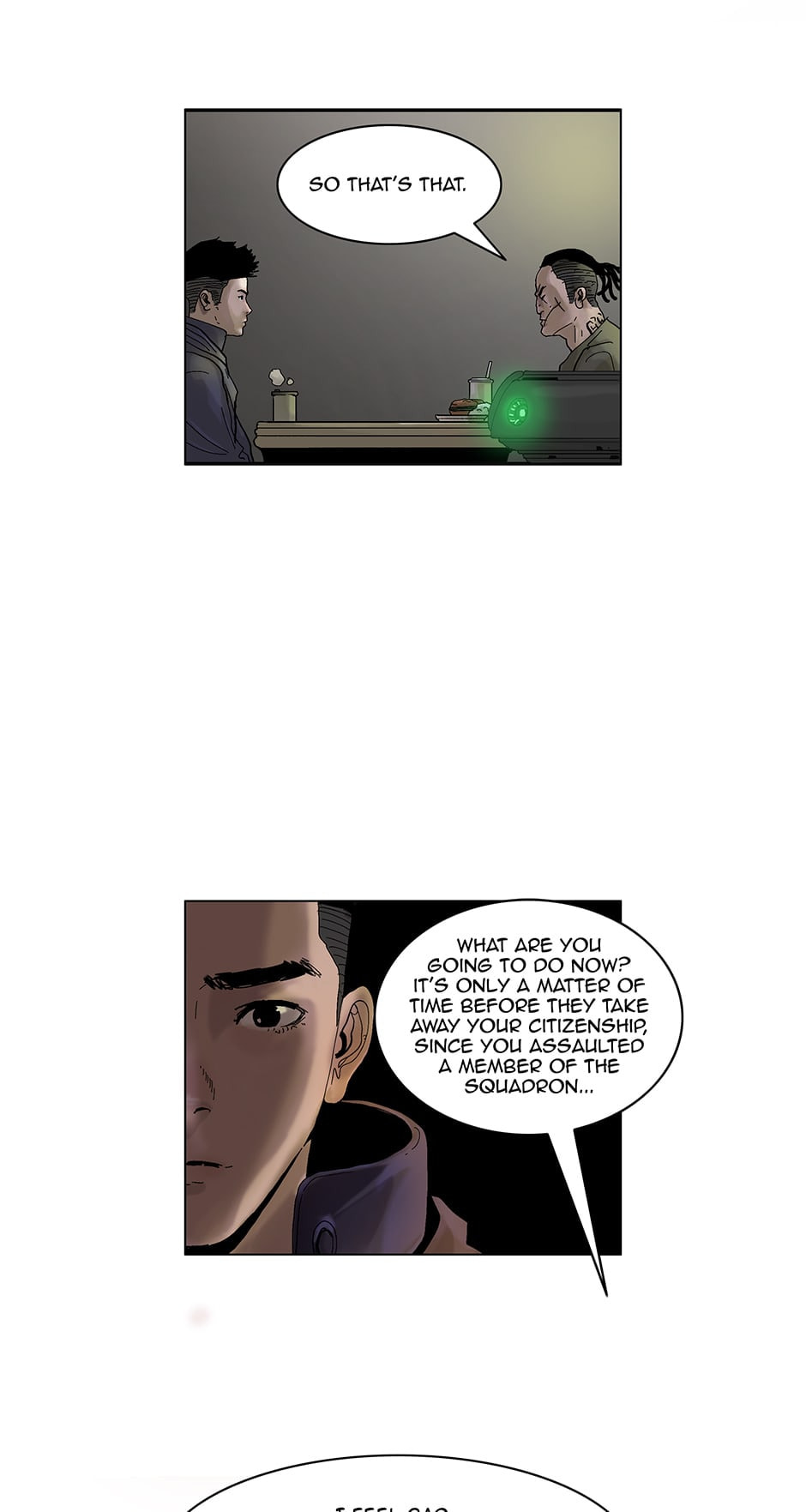 Read Space Sweepers chapter 7 image 27 on Lezhin