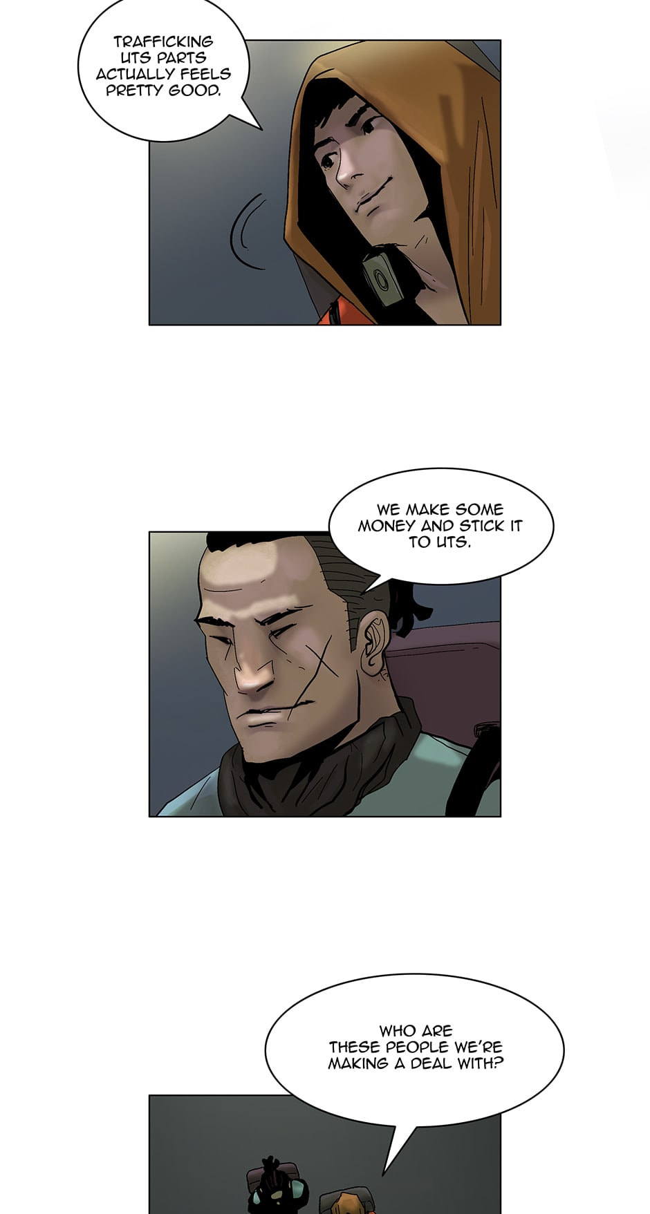 Read Space Sweepers chapter 7 image 36 on Lezhin