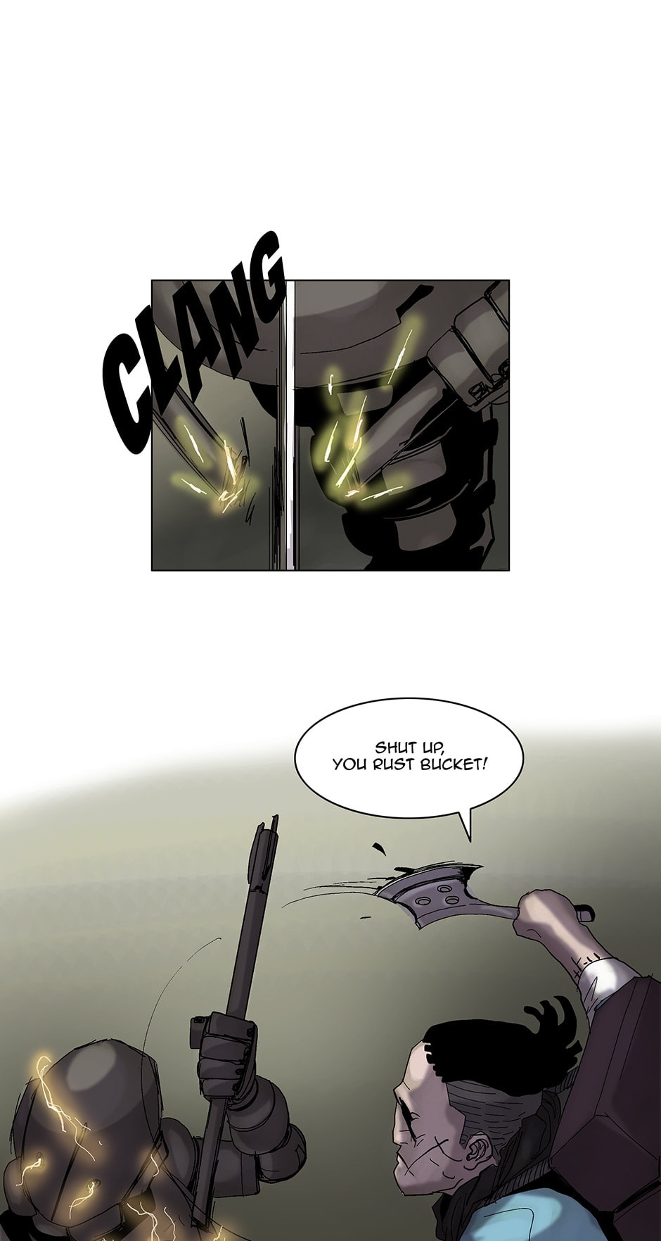 Read Space Sweepers chapter 8 image 11 on Lezhin