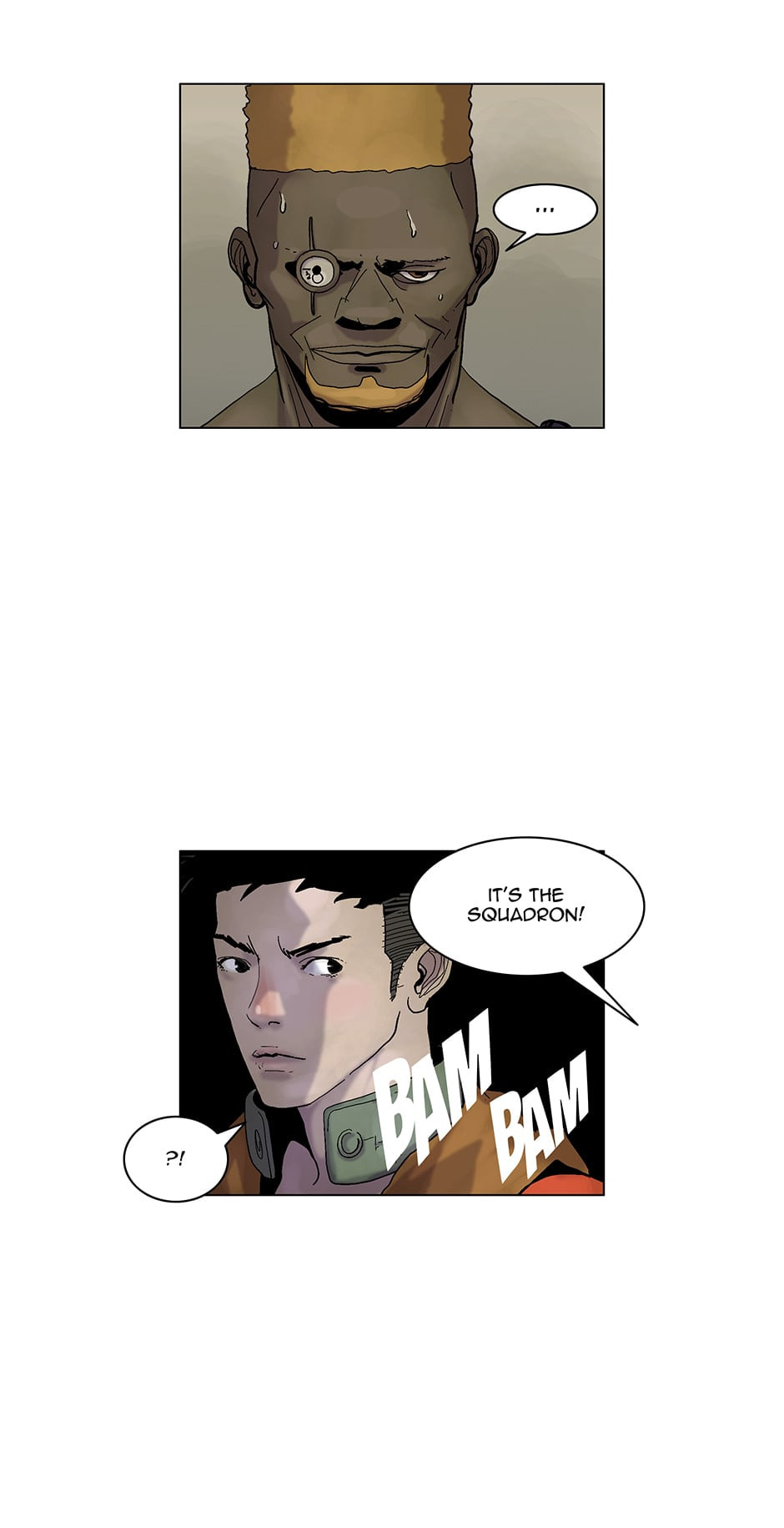 Read Space Sweepers chapter 8 image 34 on Lezhin