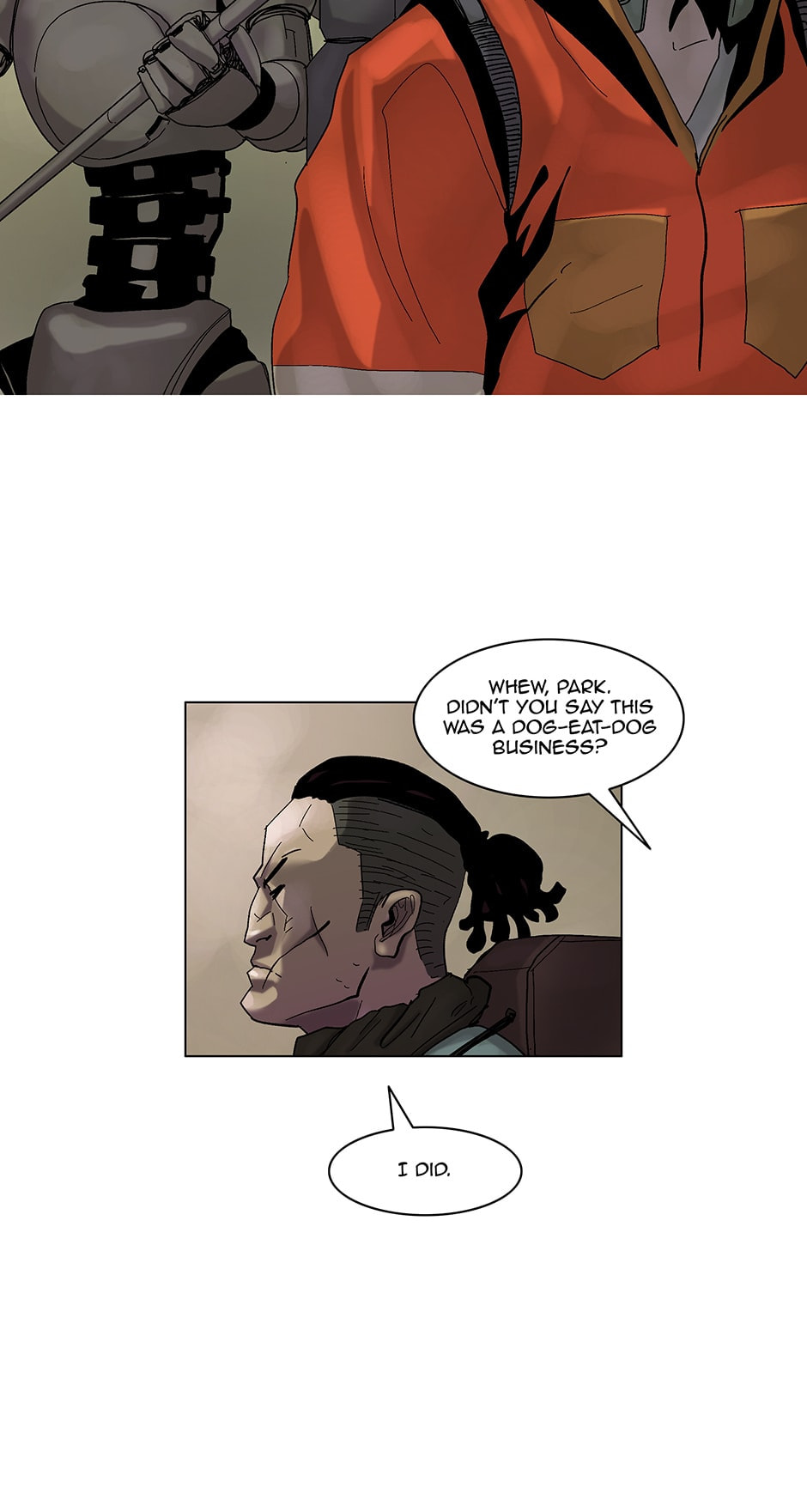 Read Space Sweepers chapter 8 image 8 on Lezhin