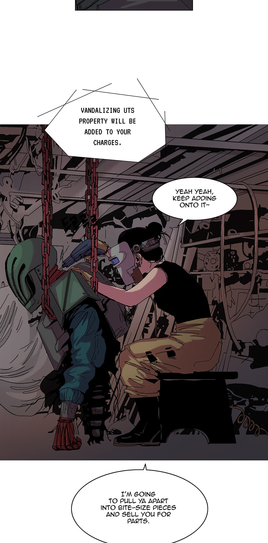 Read Space Sweepers chapter 9 image 21 on Lezhin