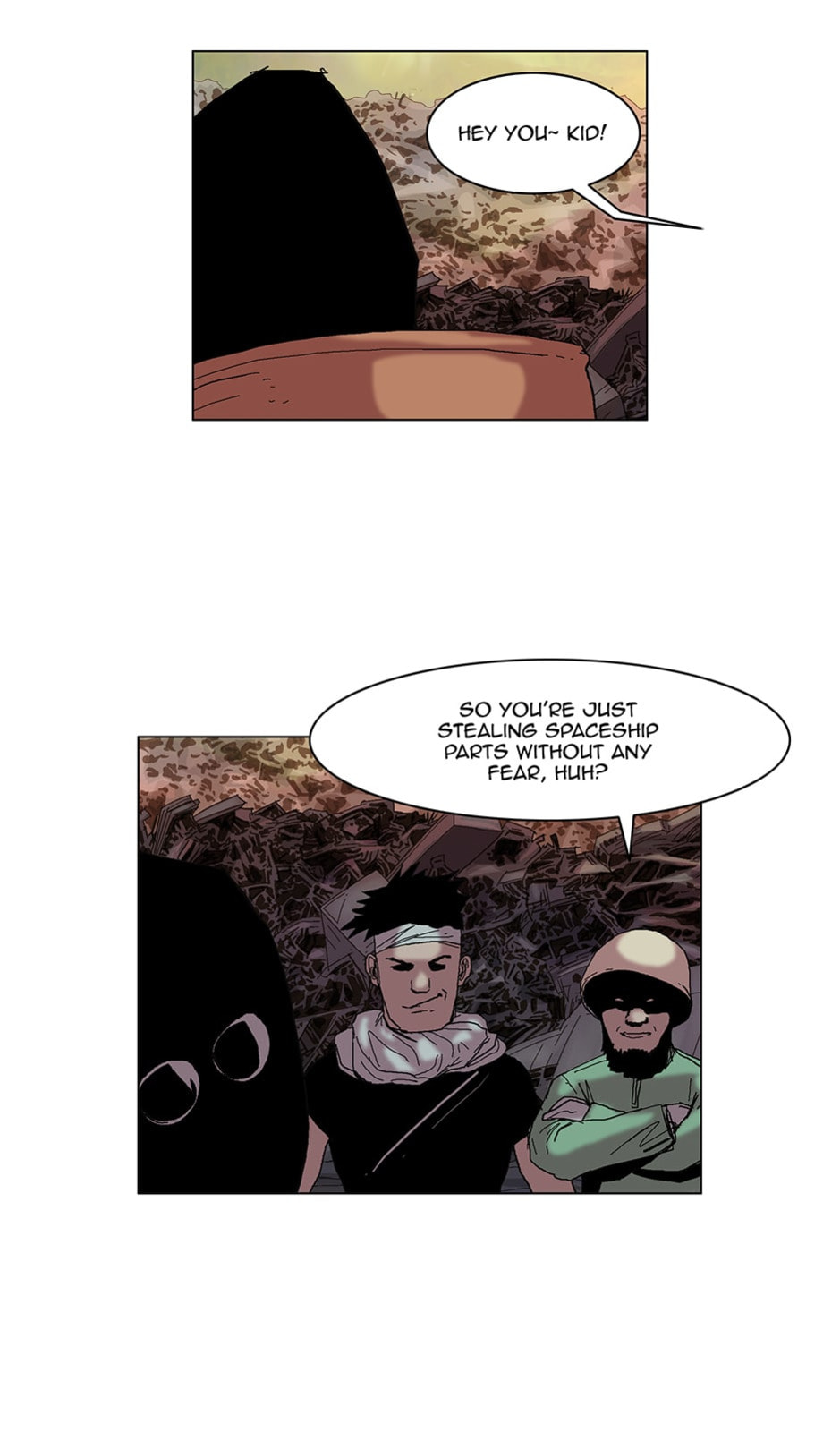 Read Space Sweepers chapter 9 image 47 on Lezhin