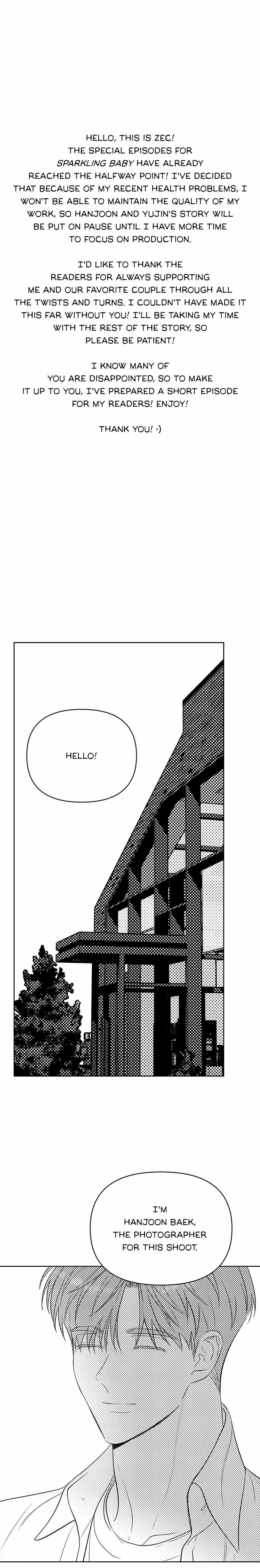 Read Sparkling Baby chapter 36.5 image 1 on Lezhin