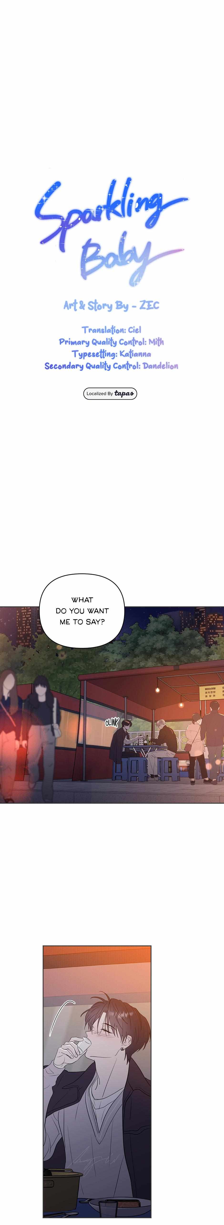 Read Sparkling Baby chapter 36 image 1 on Lezhin
