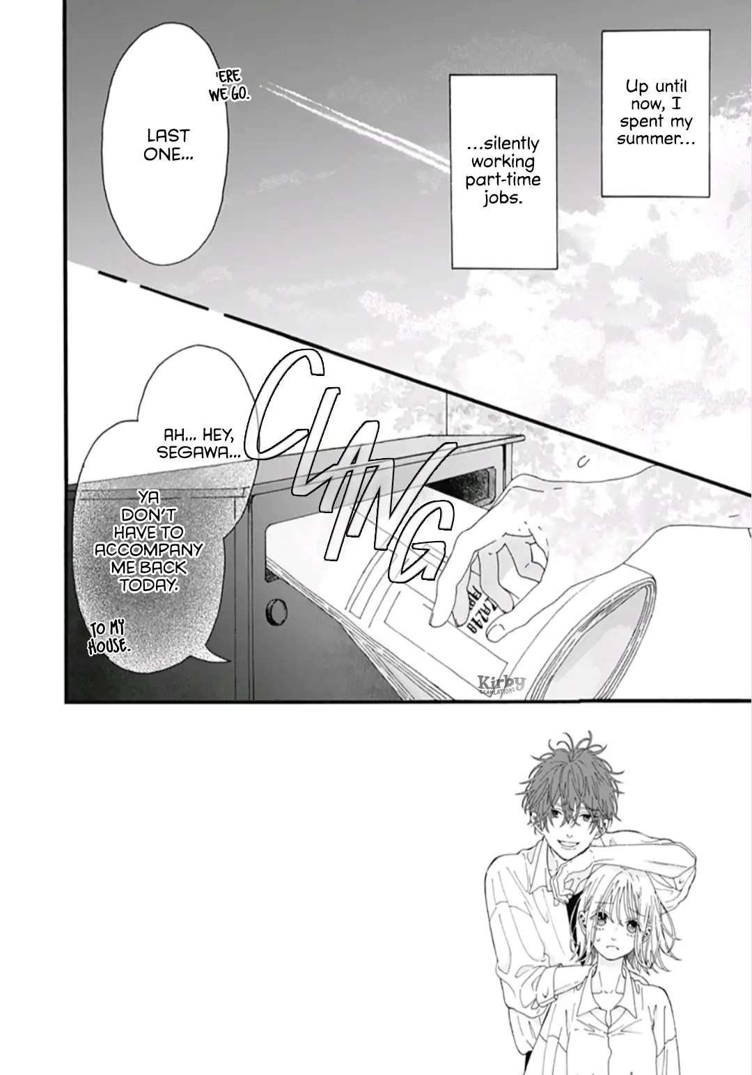 Read Sparkling Blue chapter 2 image 2 on Lezhin