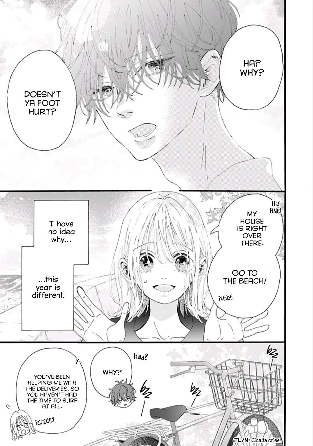 Read Sparkling Blue chapter 2 image 3 on Lezhin