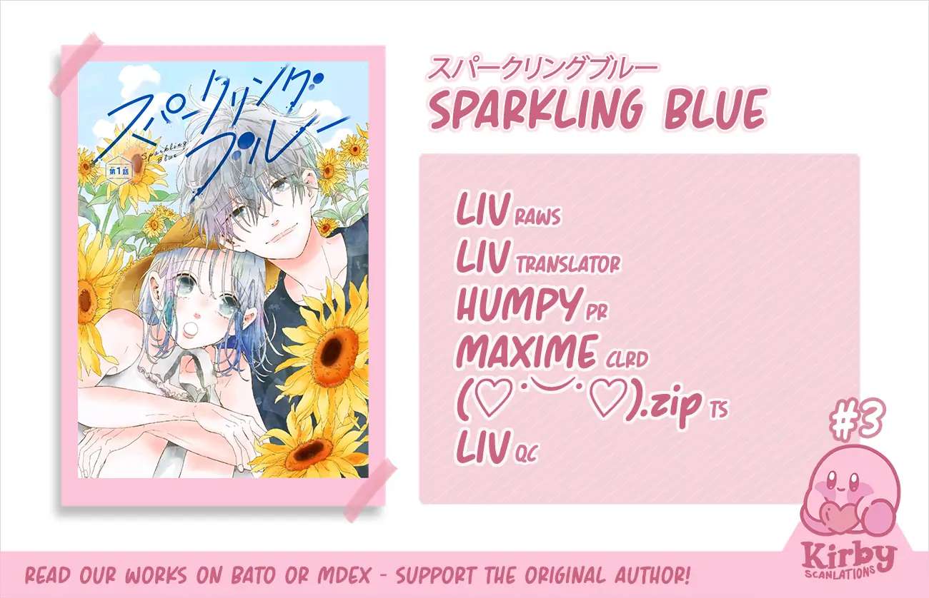Read Sparkling Blue chapter 3 image 1 on Lezhin