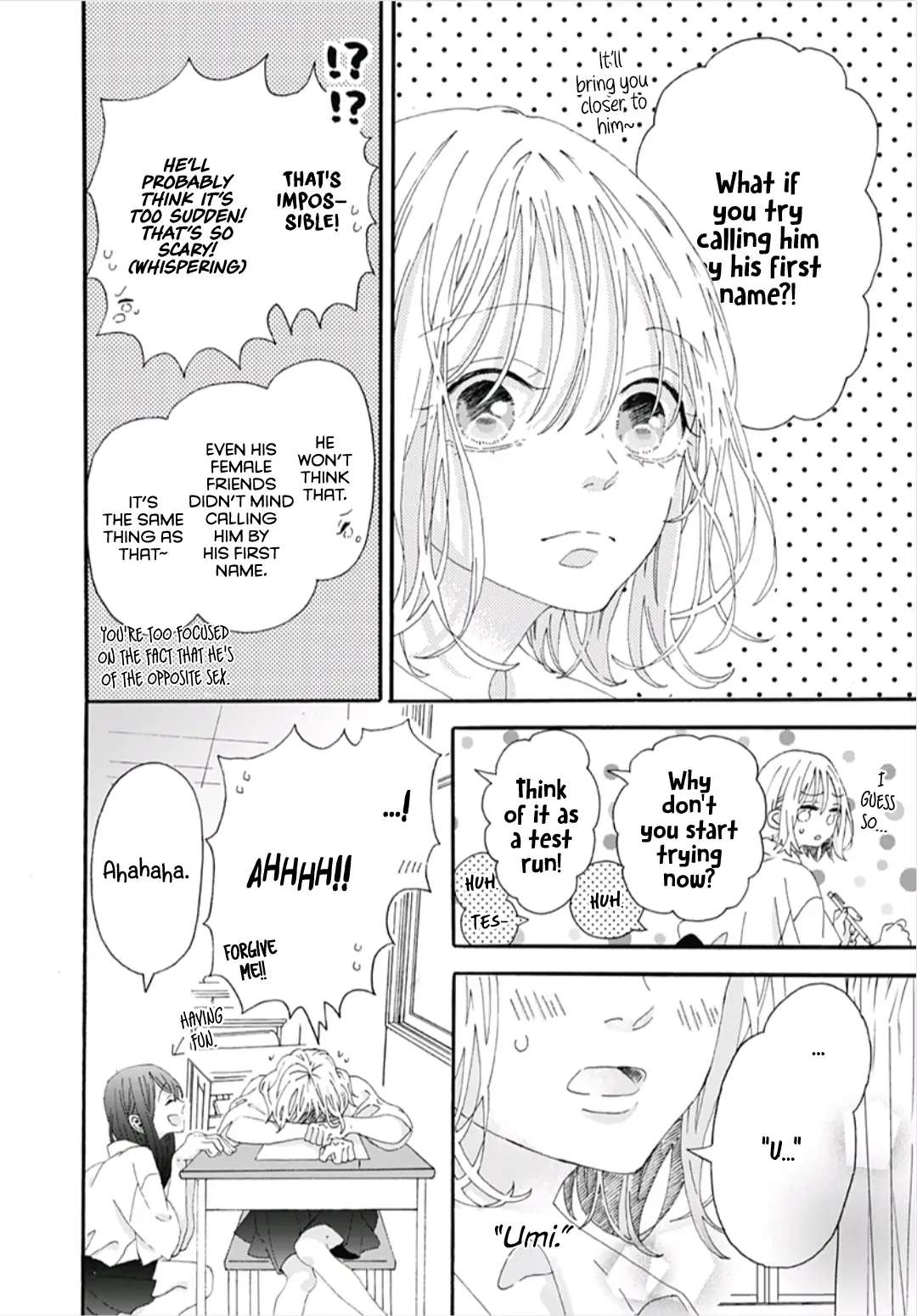 Read Sparkling Blue chapter 3 image 11 on Lezhin