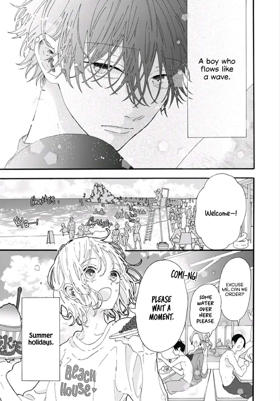Read Sparkling Blue chapter 3 image 4 on Lezhin