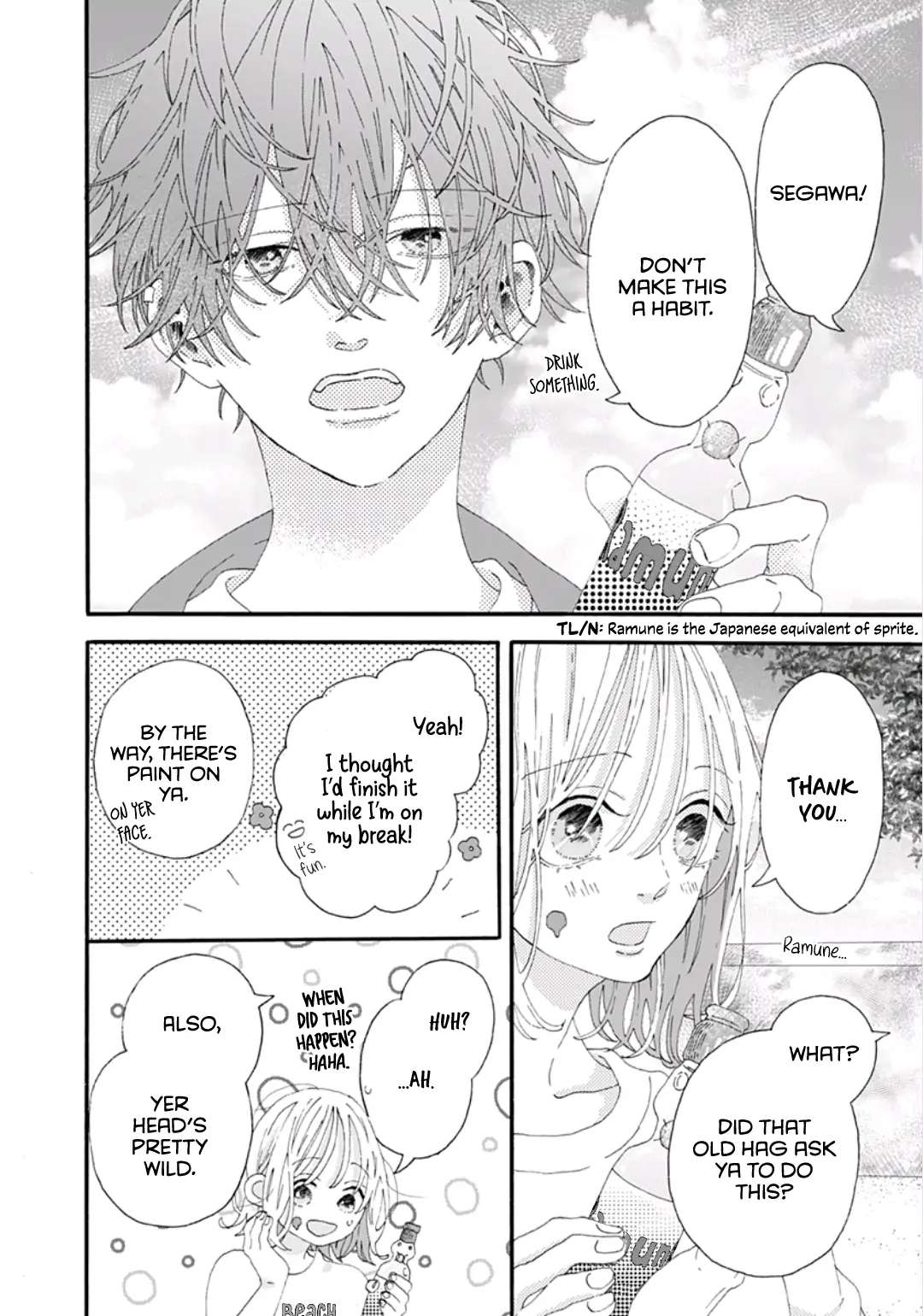 Read Sparkling Blue chapter 3 image 7 on Lezhin