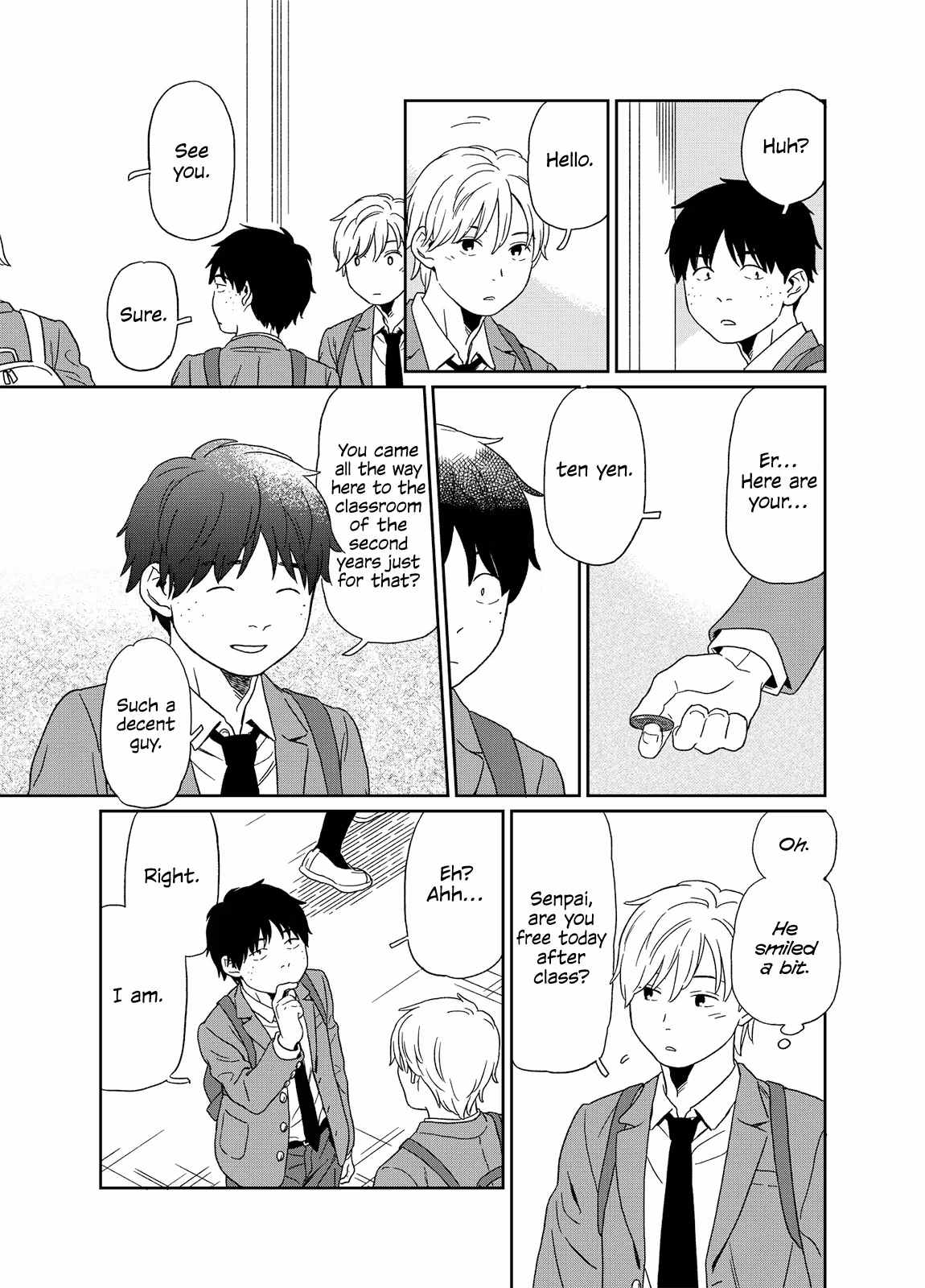 Read Sparkling or Not chapter 1.5 image 5 on Lezhin