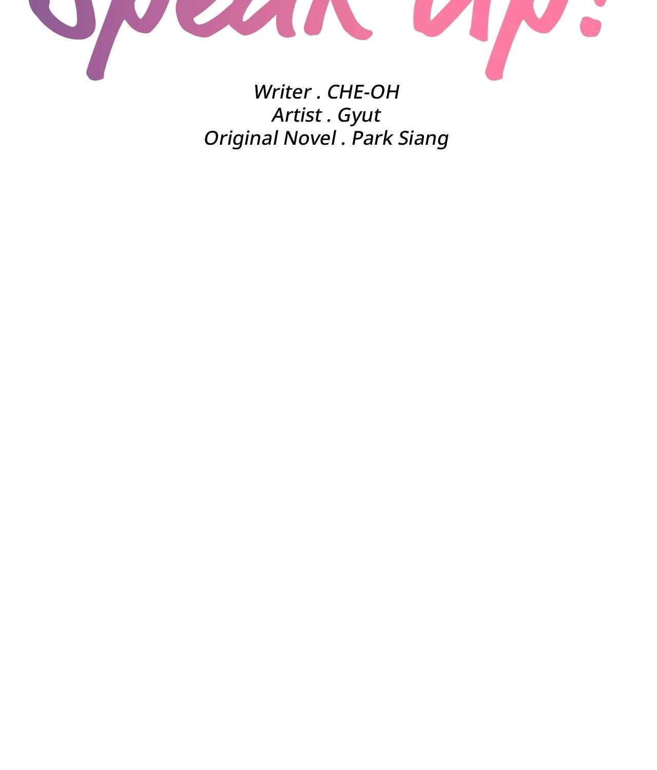 Read Speak Up! chapter 3 image 59 on Lezhin