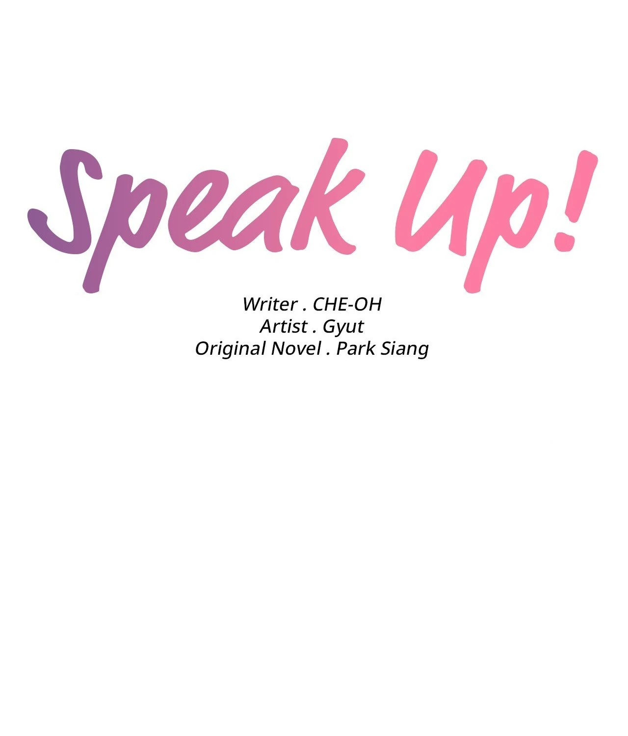 Read Speak Up! chapter 6 image 12 on Lezhin