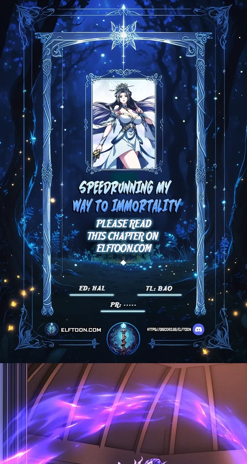 Read Speedrunning Immortal Cultivation chapter 12 image 0 on Lezhin