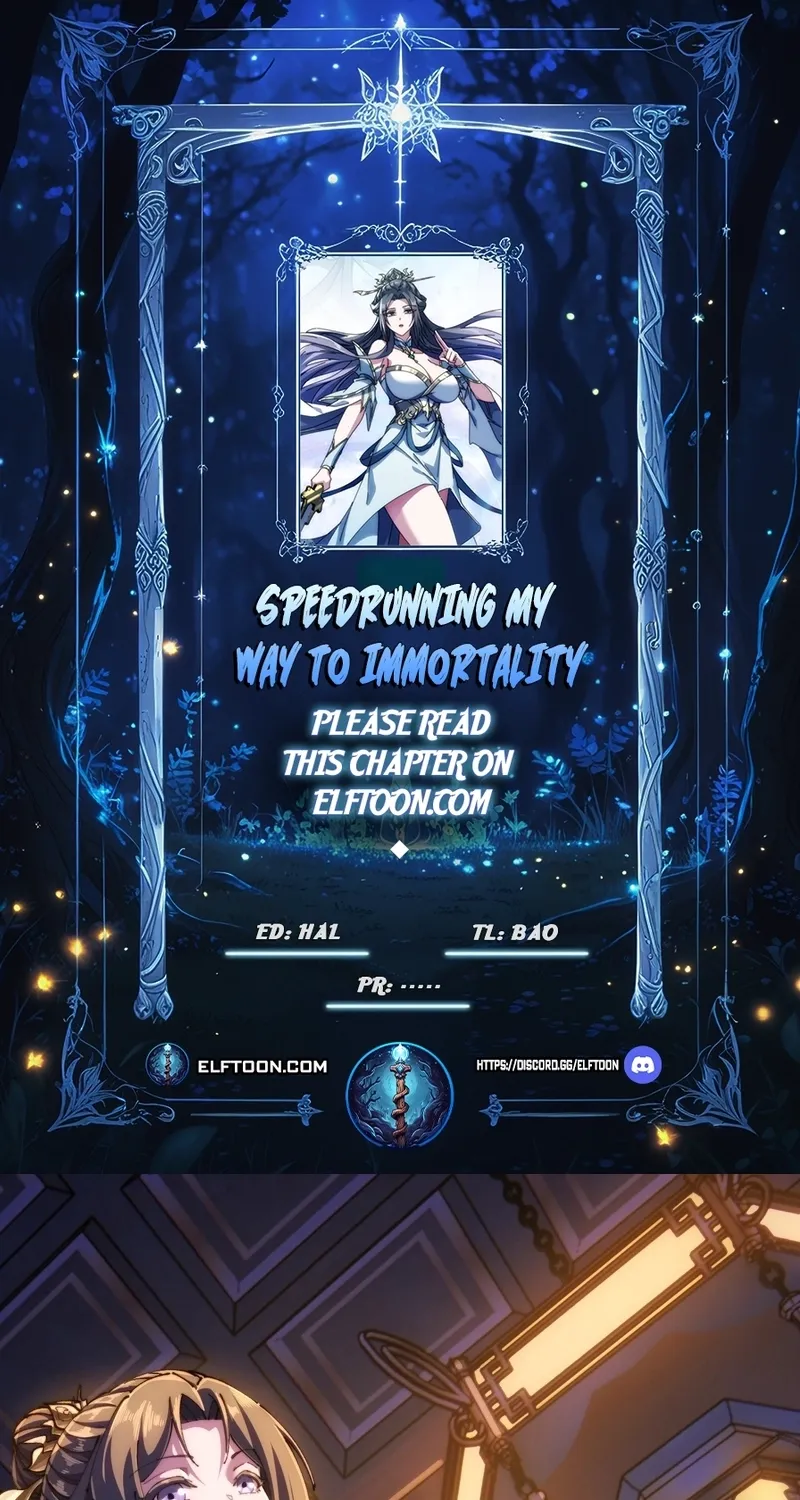 Read Speedrunning Immortal Cultivation chapter 2 image 0 on Lezhin