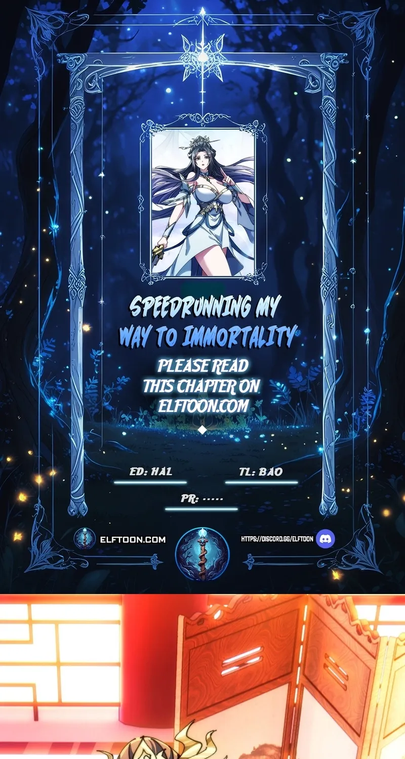 Read Speedrunning Immortal Cultivation chapter 4 image 0 on Lezhin