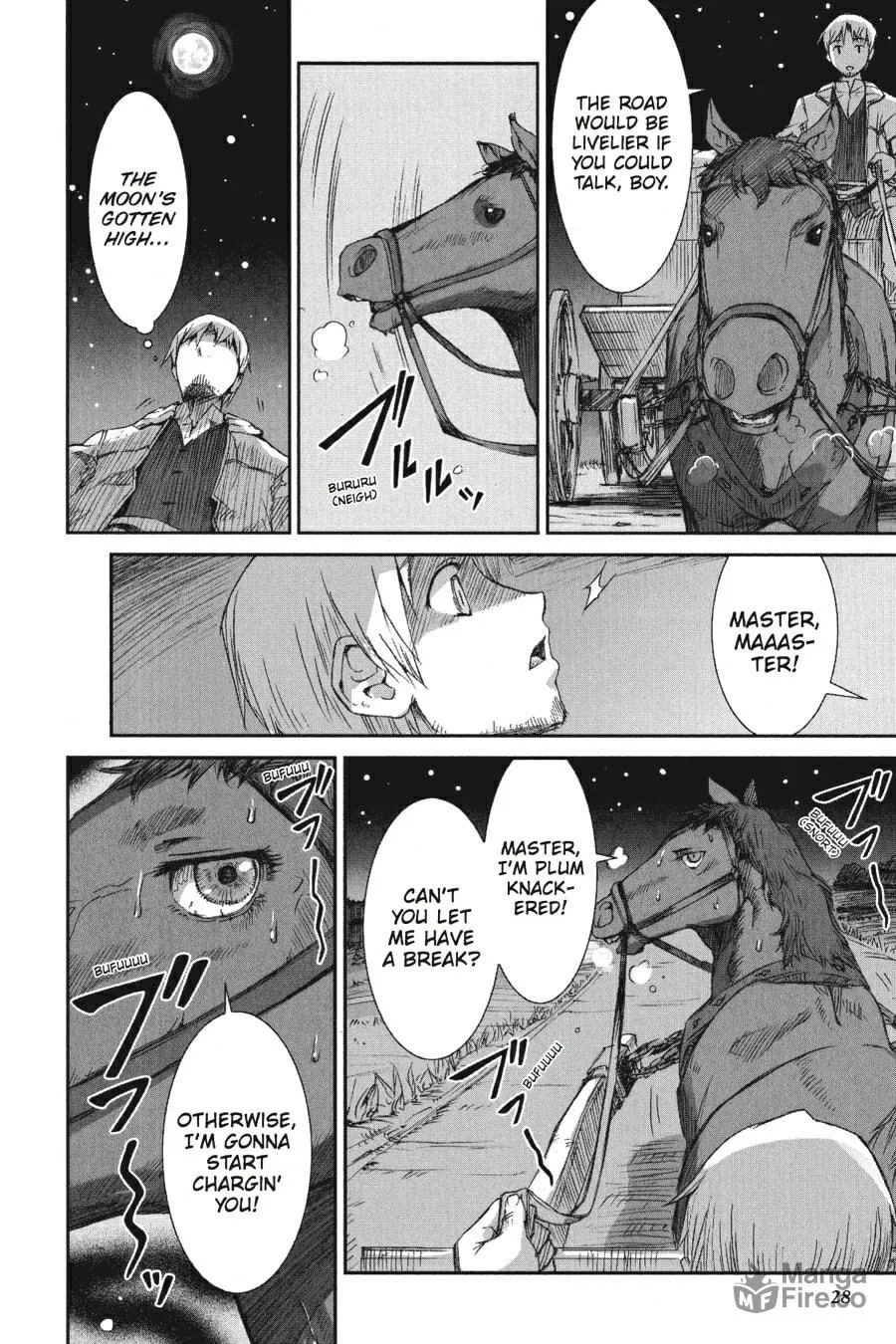 Read Spice & Wolf chapter 1 image 20 on Lezhin