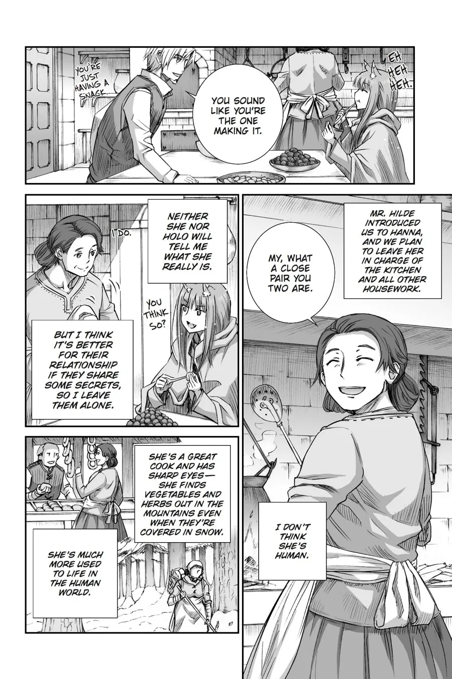 Read Spice & Wolf chapter 100 image 1 on Lezhin