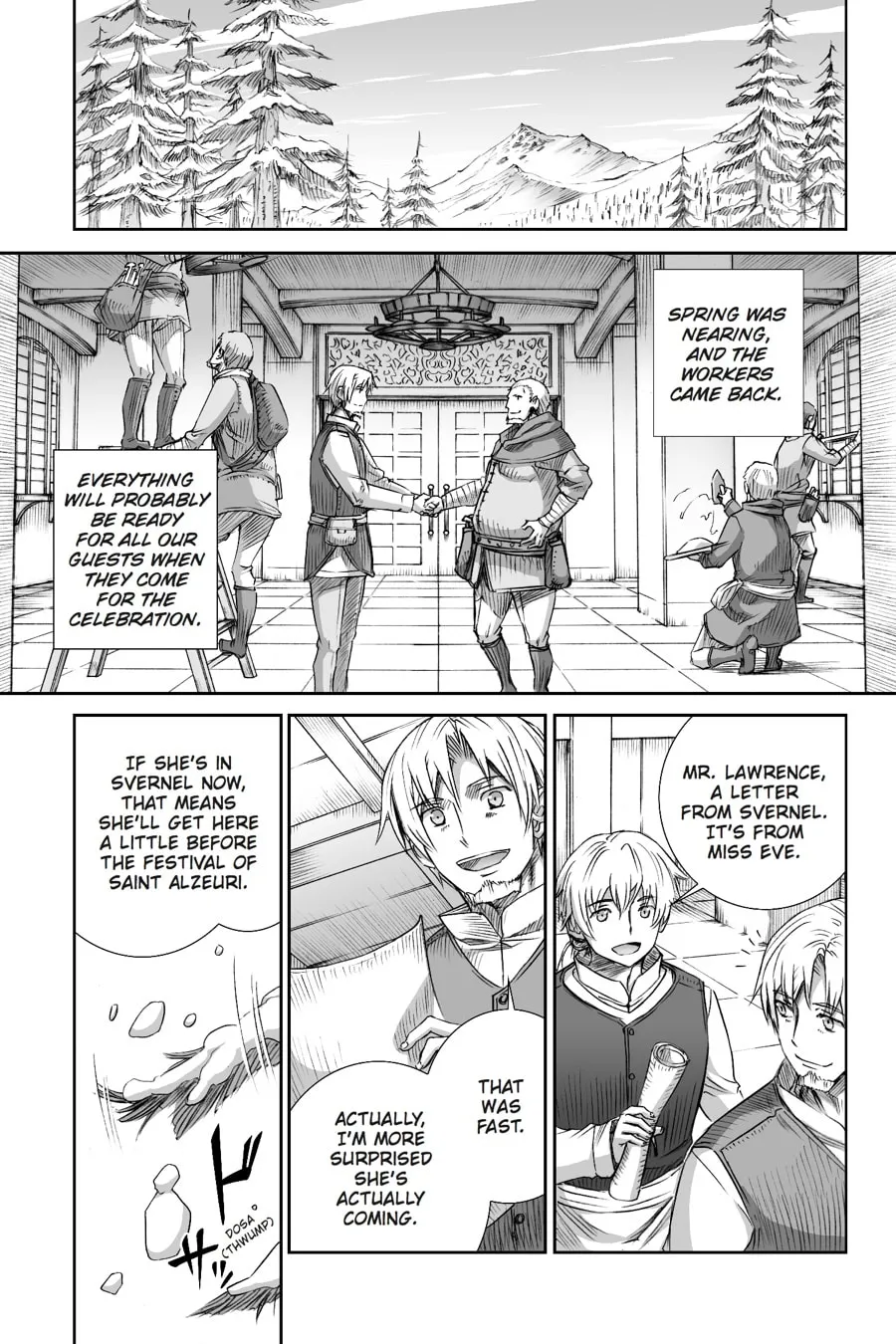 Read Spice & Wolf chapter 100 image 10 on Lezhin