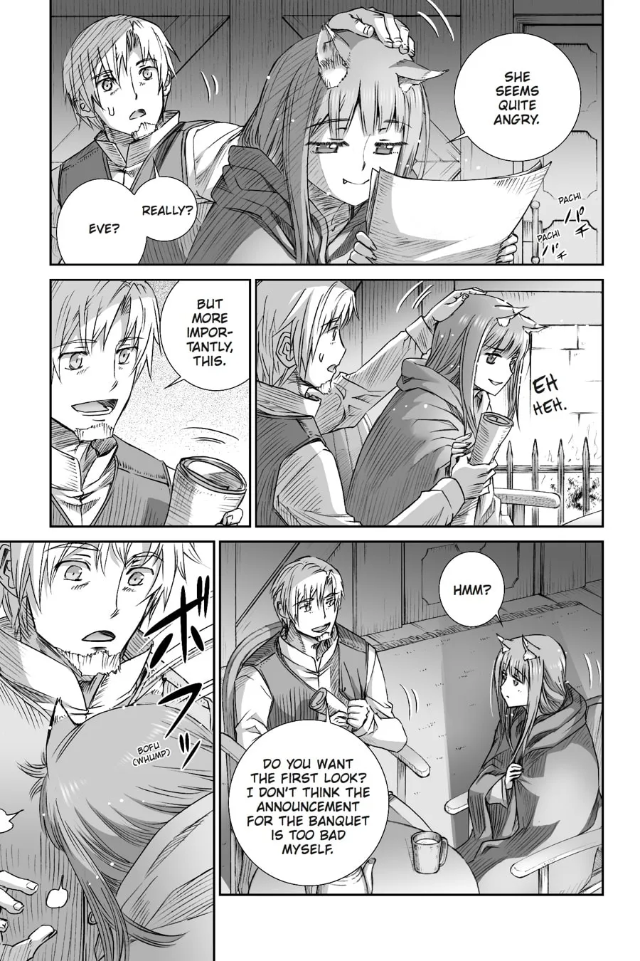Read Spice & Wolf chapter 100 image 12 on Lezhin
