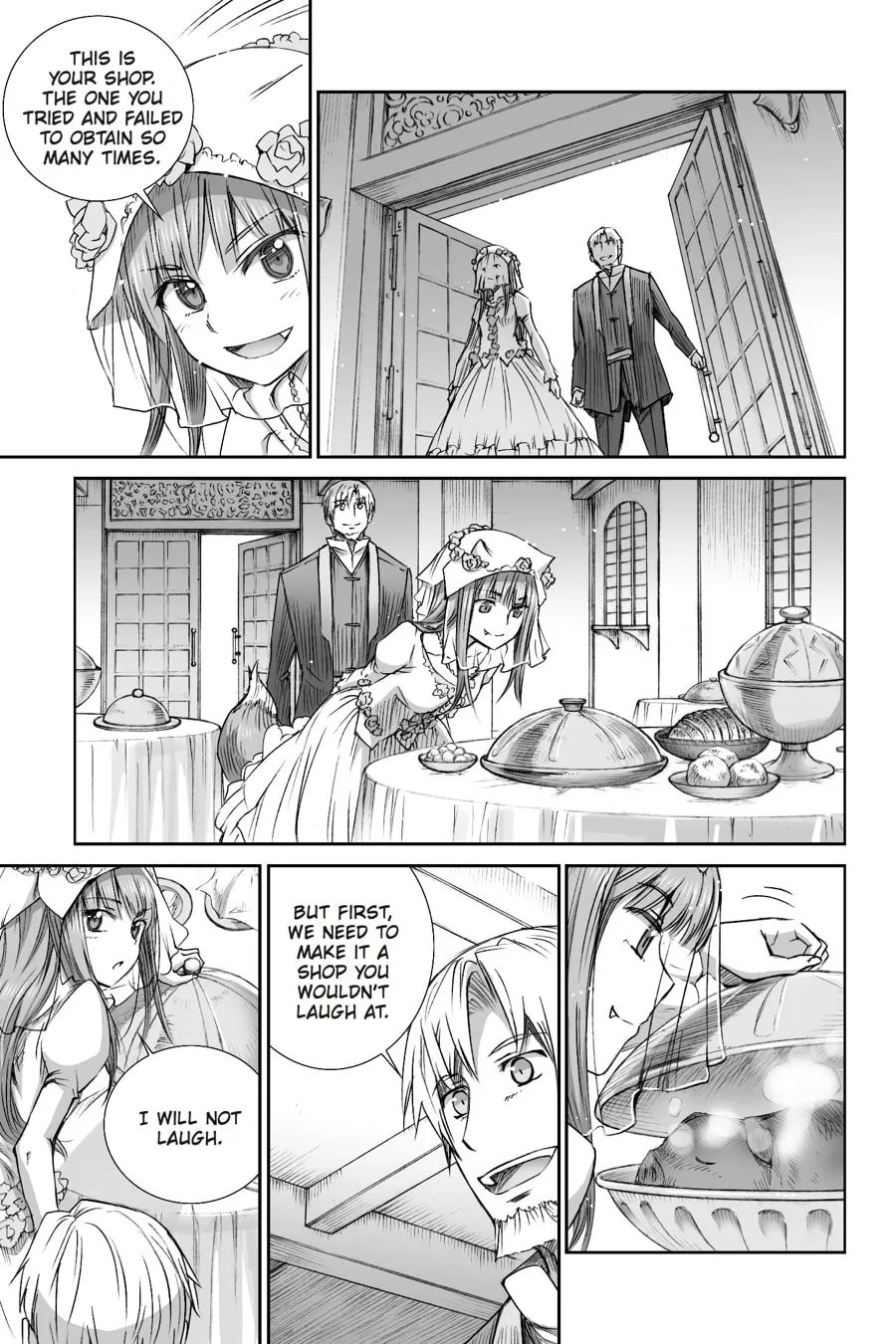 Read Spice & Wolf chapter 100 image 16 on Lezhin