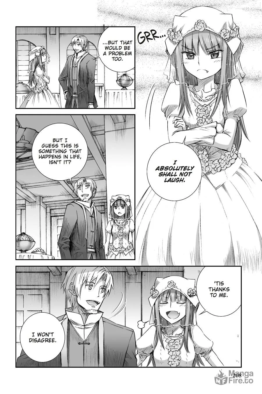 Read Spice & Wolf chapter 100 image 17 on Lezhin