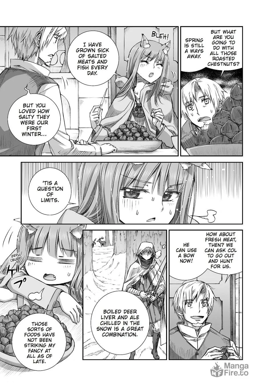 Read Spice & Wolf chapter 100 image 2 on Lezhin