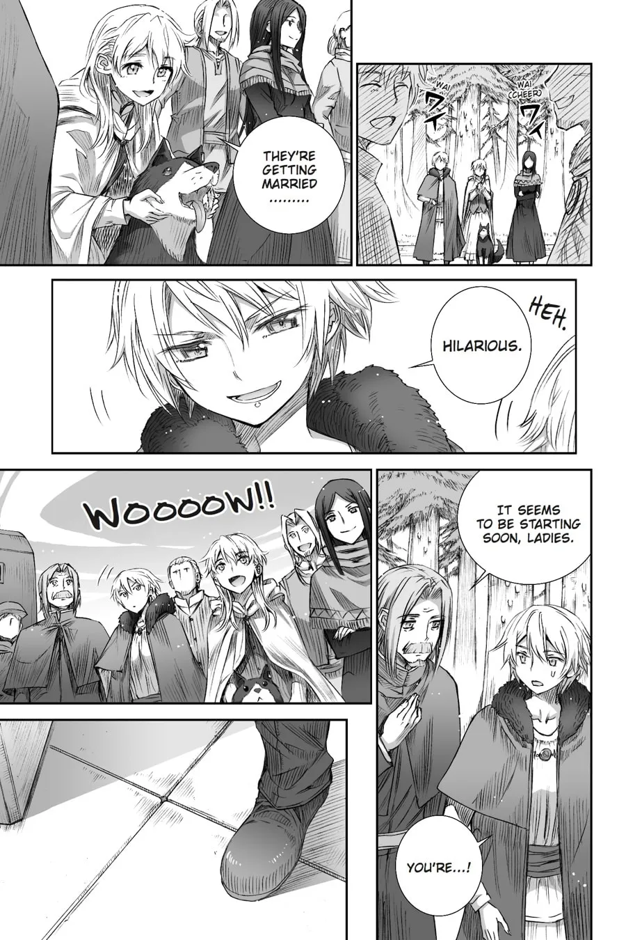 Read Spice & Wolf chapter 100 image 22 on Lezhin