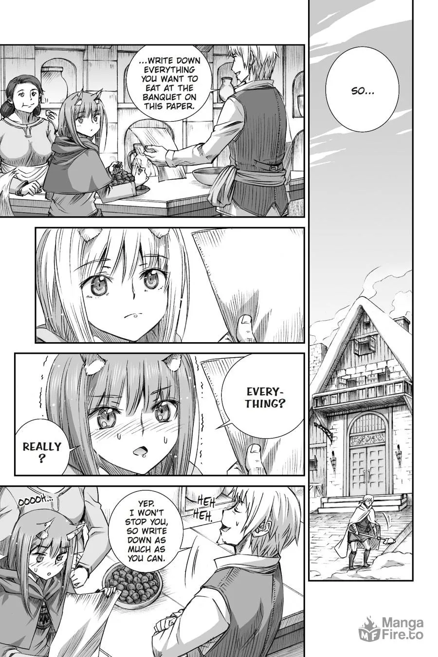 Read Spice & Wolf chapter 100 image 4 on Lezhin