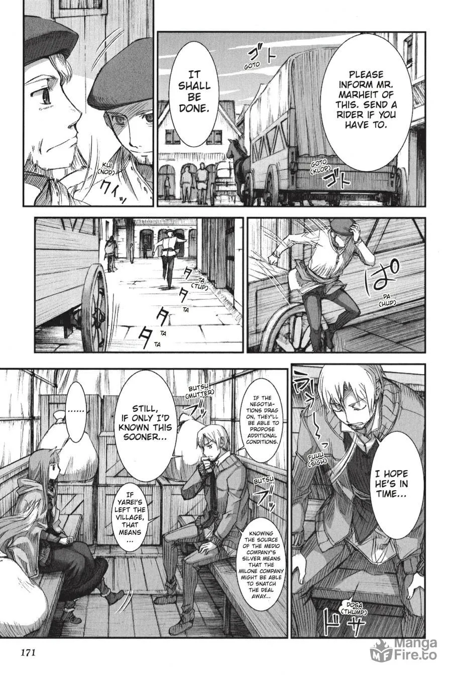 Read Spice & Wolf chapter 12 image 17 on Lezhin