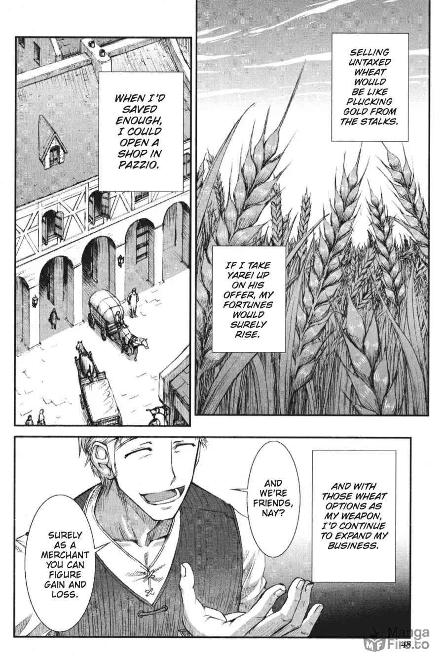 Read Spice & Wolf chapter 14 image 19 on Lezhin