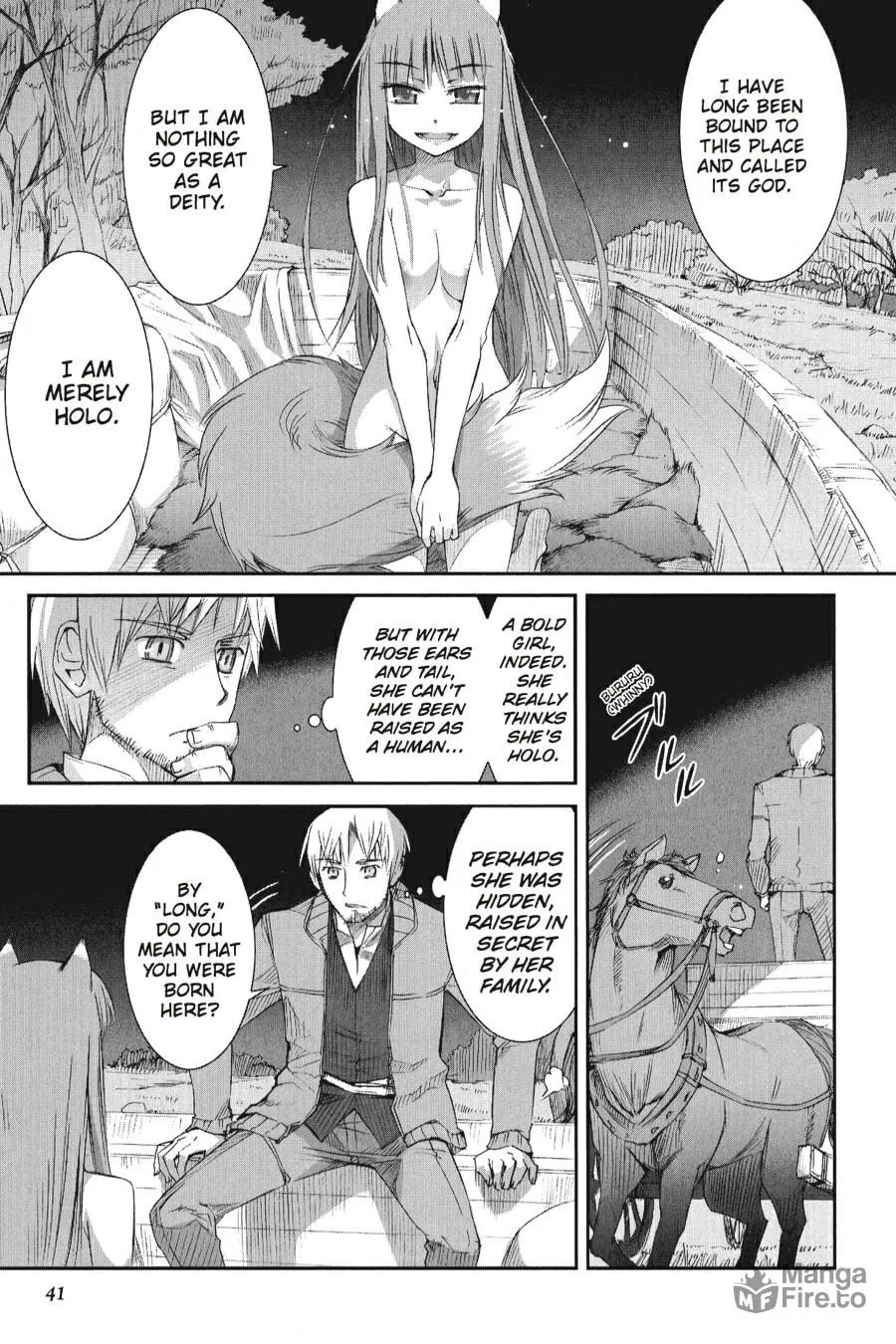 Read Spice & Wolf chapter 2 image 4 on Lezhin