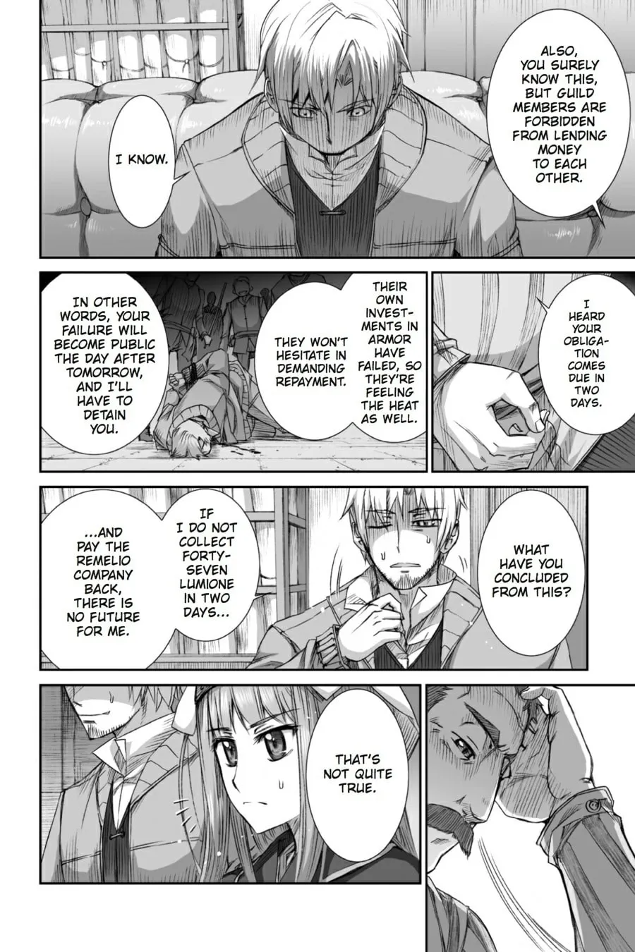 Read Spice & Wolf chapter 25 image 21 on Lezhin
