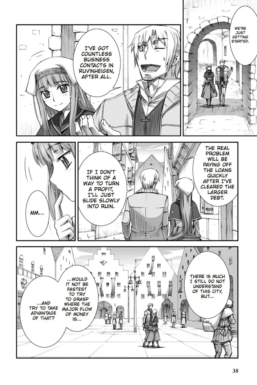 Read Spice & Wolf chapter 26 image 3 on Lezhin