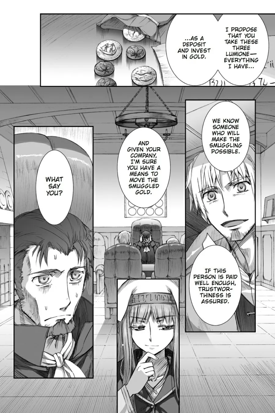 Read Spice & Wolf chapter 28 image 7 on Lezhin