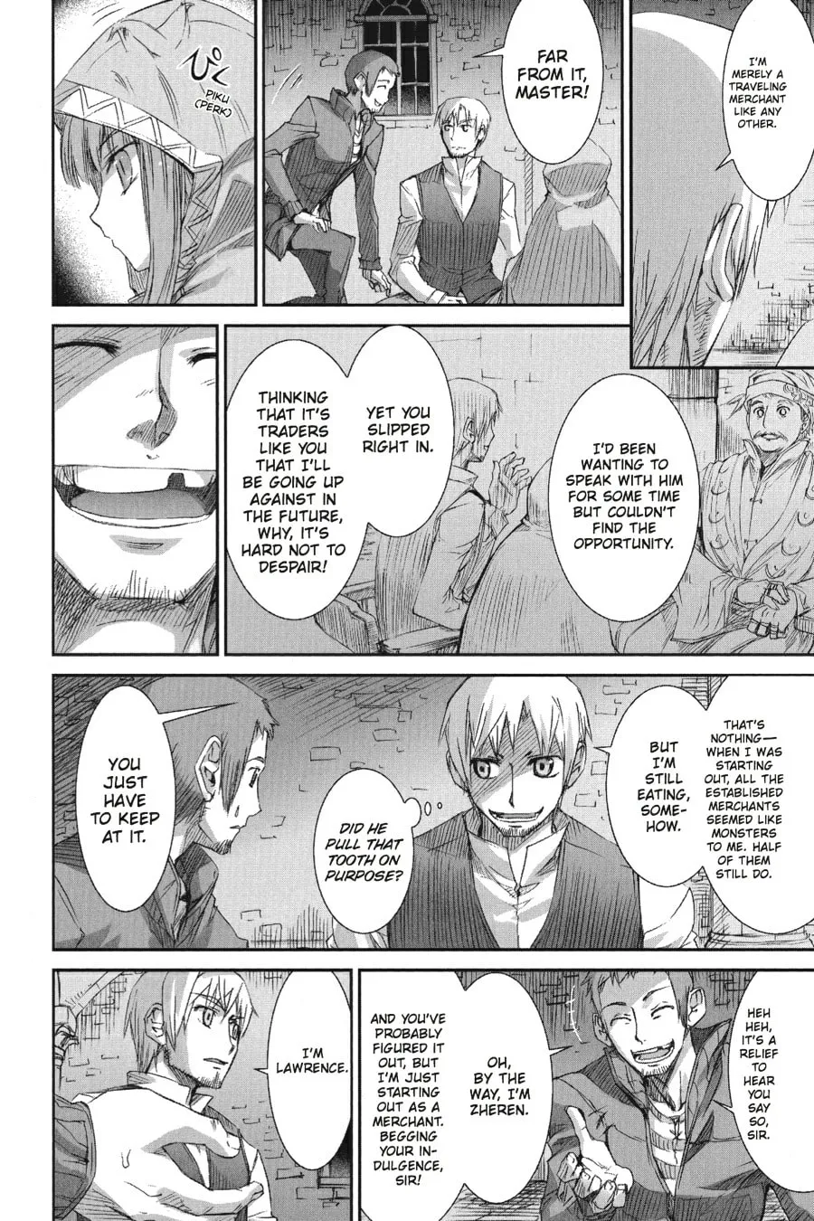 Read Spice & Wolf chapter 3 image 21 on Lezhin
