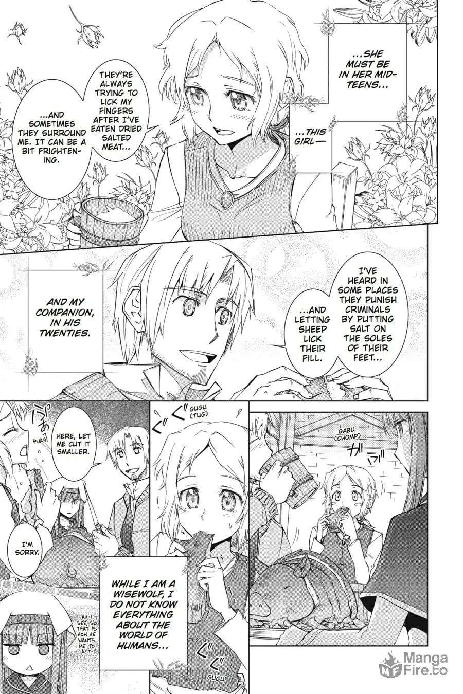 Read Spice & Wolf chapter 35.1 image 2 on Lezhin